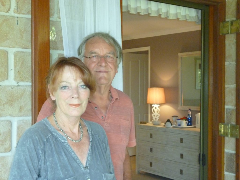Maleny Traditional Bed and Breakfast owners Rick and Rita Thurgood. Maleny Traditional Bed and Breakfast owners Rick and Rita Thurgood.