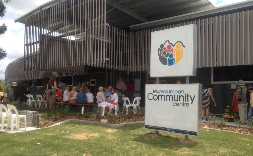Murwillumbah's new community centre at Knox Park. Murwillumbah's new community centre at Knox Park.