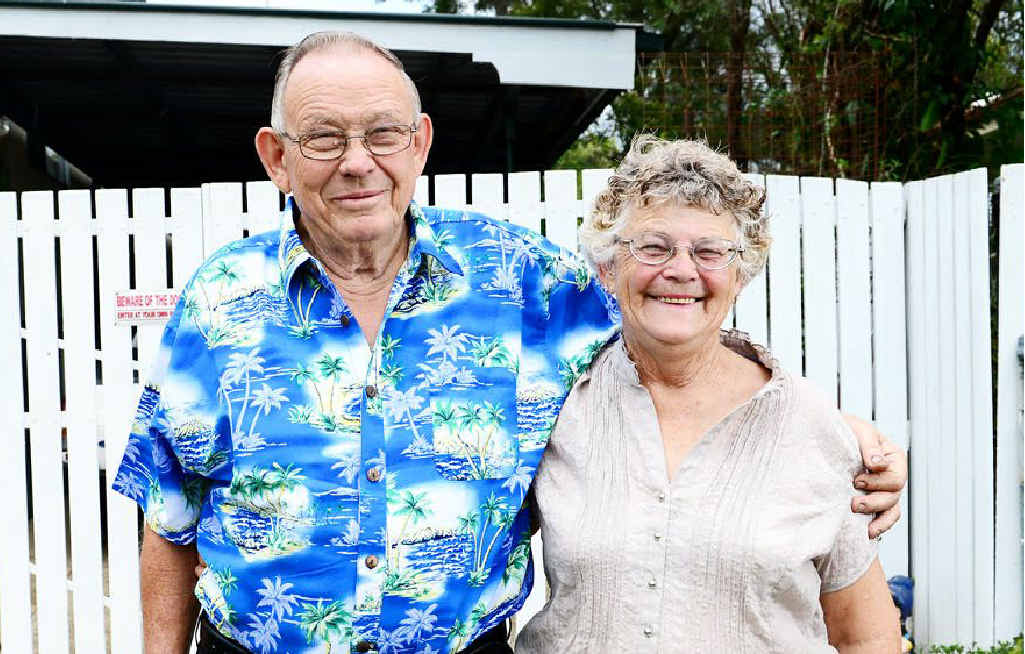 MILESTONE: Kev and Rosemary Muller of Bundamba celebrate their 50th wedding anniversary. MILESTONE: Kev and Rosemary Muller of Bundamba celebrate their 50th wedding anniversary.