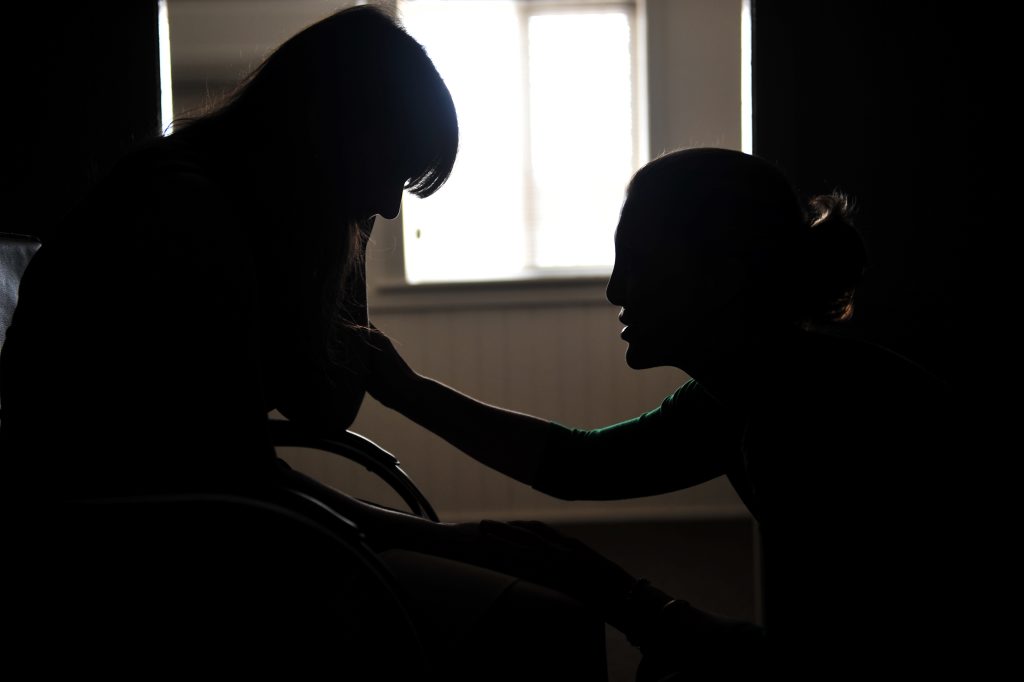 TOUGH JOB: Edon Place staff witness the sad cycle of domestic violence in the Bundaberg region each day. Photo: Max Fleet / NewsMail TOUGH JOB: Edon Place staff witness the sad cycle of domestic violence in the Bundaberg region each day. Photo: Max Fleet / NewsMail