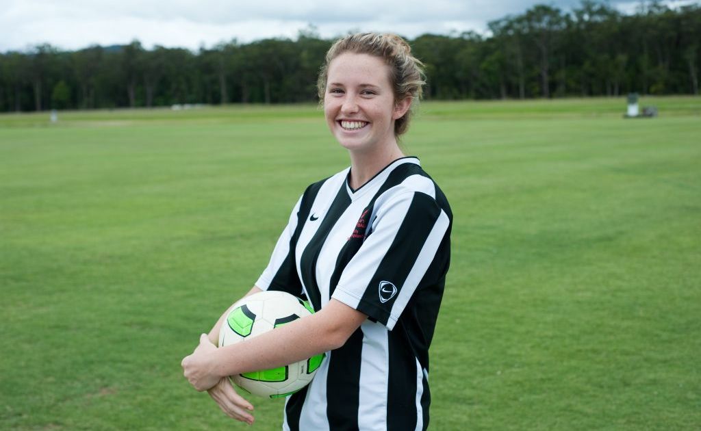 Woolgoolga product Jasmin Courtenay was promoted to the Newcastle Jets W-League senior squad on Wednesday. Woolgoolga product Jasmin Courtenay was promoted to the Newcastle Jets W-League senior squad on Wednesday.
