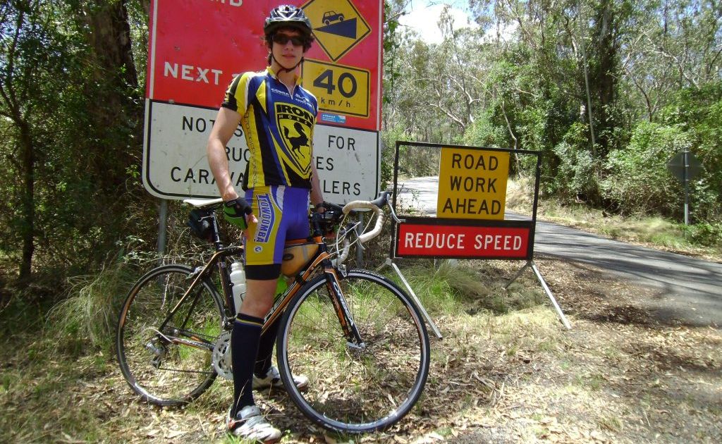 Sam Anderson rode over 400 kilometres in five days to raise funds the West African Food Crisis. Sam Anderson rode over 400 kilometres in five days to raise funds the West African Food Crisis.