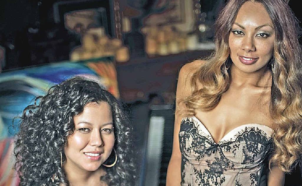 IN FINE VOICE: Prinnie and Mahalia bring their soulmates to Byron. IN FINE VOICE: Prinnie and Mahalia bring their soulmates to Byron.