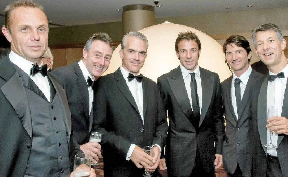 WINNERS: Members of Eureka FC with superstar, Alessandro Del Piero (third from right), at the awards night. WINNERS: Members of Eureka FC with superstar, Alessandro Del Piero (third from right), at the awards night.