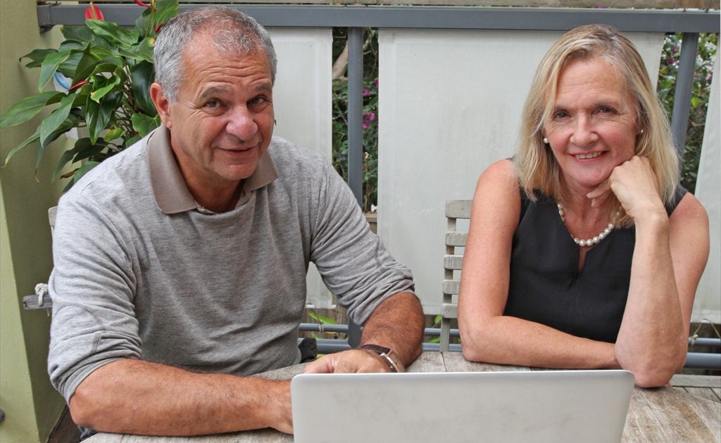 Julien Cahn and Anna Day of Noosa Chamber of Commerce's mentoring service. Julien Cahn and Anna Day of Noosa Chamber of Commerce's mentoring service.