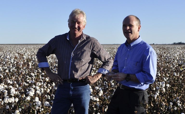 Ray Hopper and Campbell Newman in happier times ahead of this year's election. Photo: Dalby Herald Ray Hopper and Campbell Newman in happier times ahead of this year's election. Photo: Dalby Herald