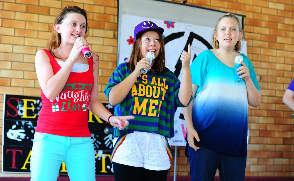 The students at Rosella Park enjoy their Christmas Concert. The students at Rosella Park enjoy their Christmas Concert.