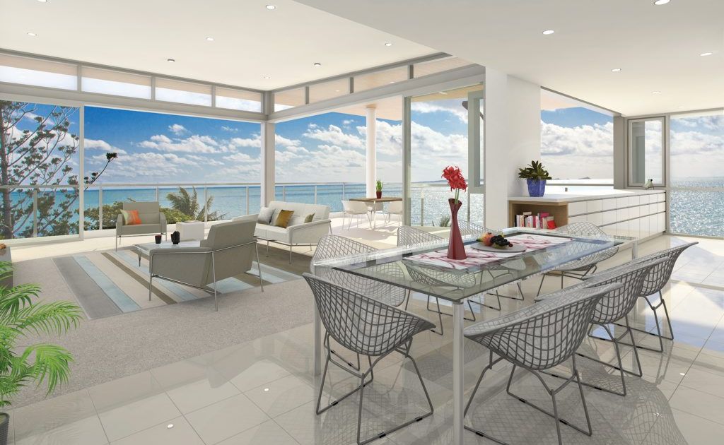 An artist's impression of the inside of one of the Salt apartments. An artist's impression of the inside of one of the Salt apartments.
