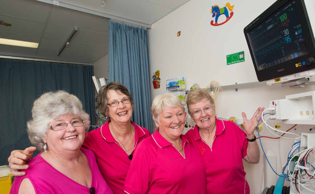 Pink Ladies Maureen Donnella, Judy Bebe, Cheryl Purves and Helen Mears. Pink Ladies Maureen Donnella, Judy Bebe, Cheryl Purves and Helen Mears.