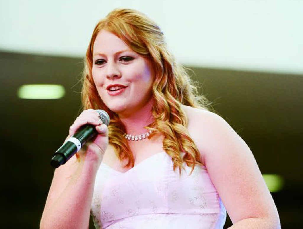 HOLY NIGHT: Tammy Mathieson, 19, of Springfield. HOLY NIGHT: Tammy Mathieson, 19, of Springfield.