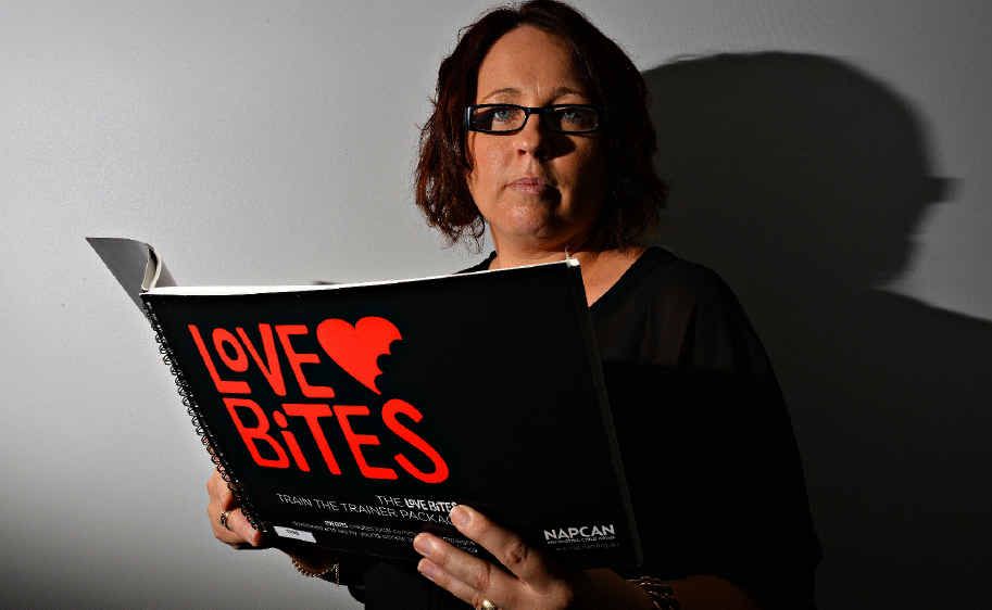 IMPORTANT LESSON: Impact youth worker Amanda Scarborough says the domestic violence program, Love Bites, has been popular with schools. IMPORTANT LESSON: Impact youth worker Amanda Scarborough says the domestic violence program, Love Bites, has been popular with schools.