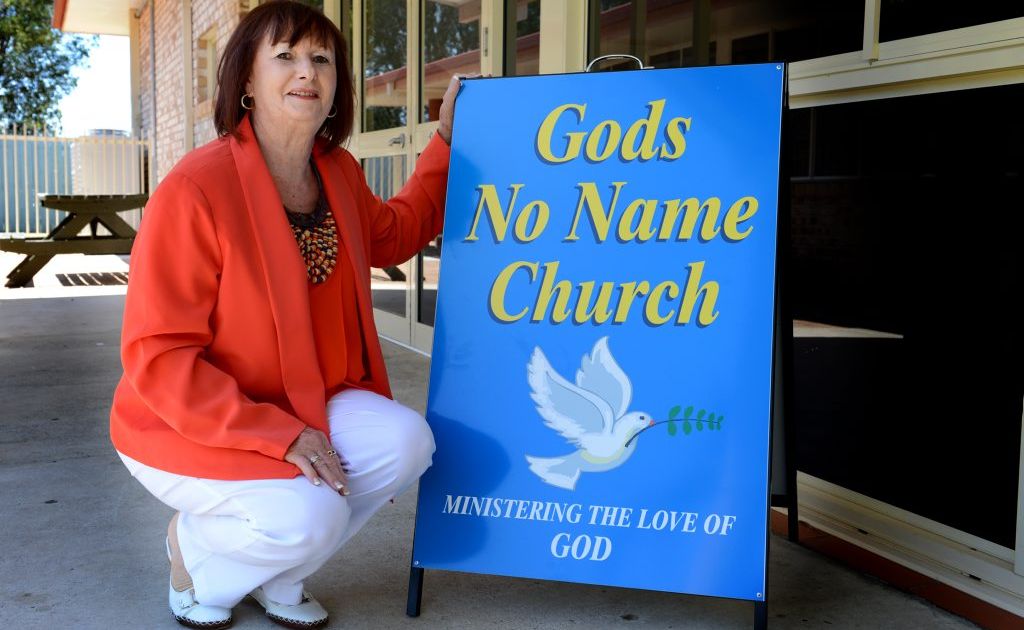 Lyn Borthistle, founder of the No mane church. Photo: John Gass / Daily News Lyn Borthistle, founder of the No mane church. Photo: John Gass / Daily News
