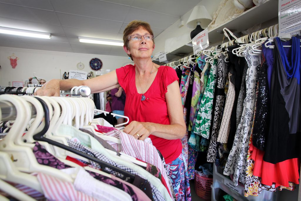 Jenny O'Neil at Wombat Clothing Store Logan Central which will be closing it's doors this month. Photo: Inga Williams / The Reporter Jenny O'Neil at Wombat Clothing Store Logan Central which will be closing it's doors this month. Photo: Inga Williams / The Reporter