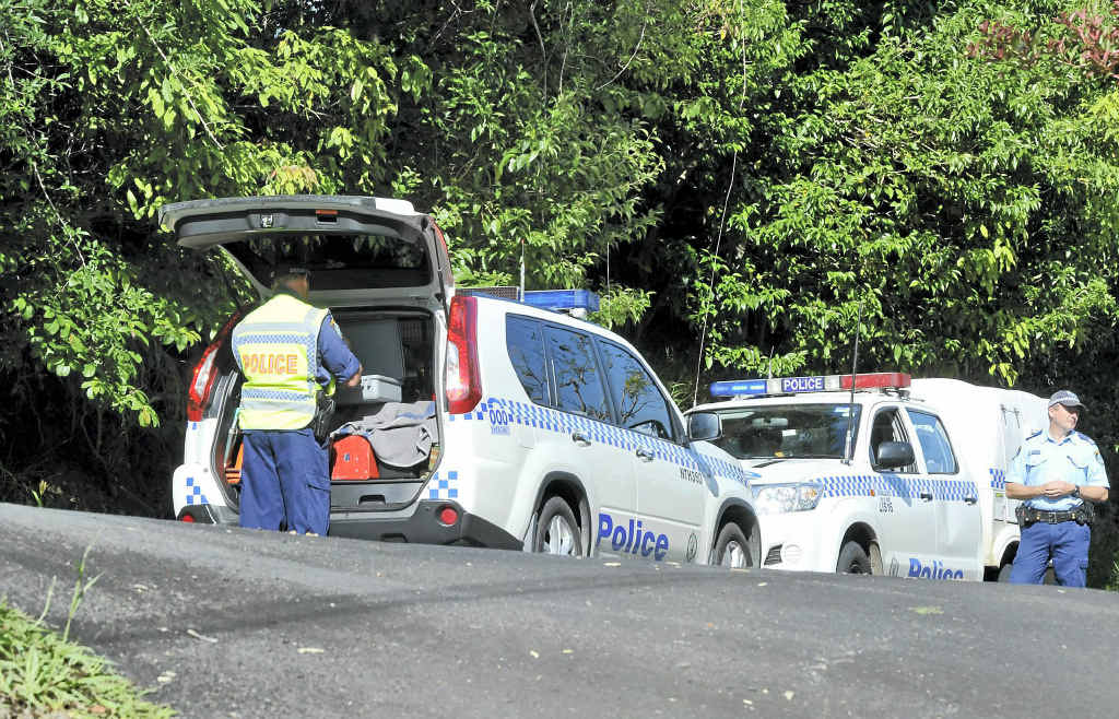 TRAGEDY: The scene of an accident on Donnans Road, Lismore Heights, where a woman was killed. TRAGEDY: The scene of an accident on Donnans Road, Lismore Heights, where a woman was killed.