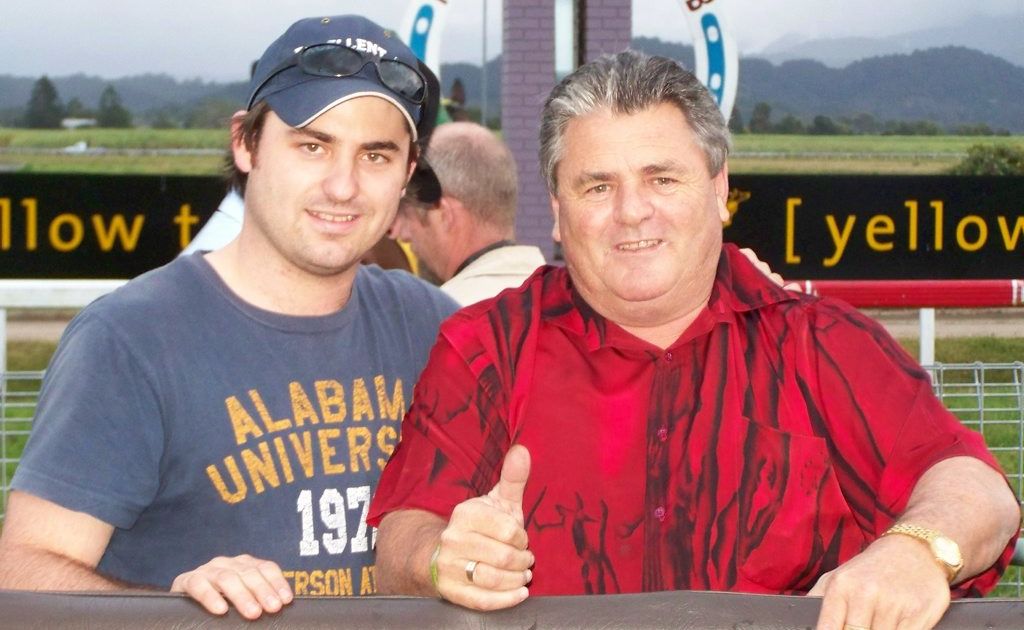 Trainer Danny Bowen with son, strapper Daniel Bowen. Photo Contributed Trainer Danny Bowen with son, strapper Daniel Bowen. Photo Contributed