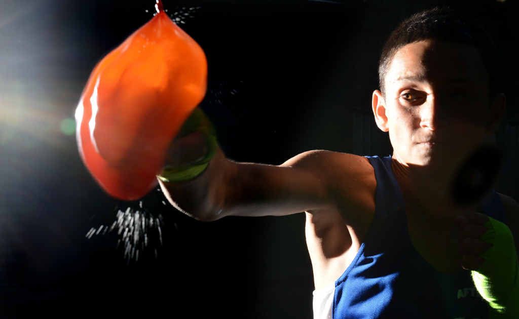 ON RIGHT TRACK: Sean Mulford is a promising young boxer who has already won Queensland titles. ON RIGHT TRACK: Sean Mulford is a promising young boxer who has already won Queensland titles.