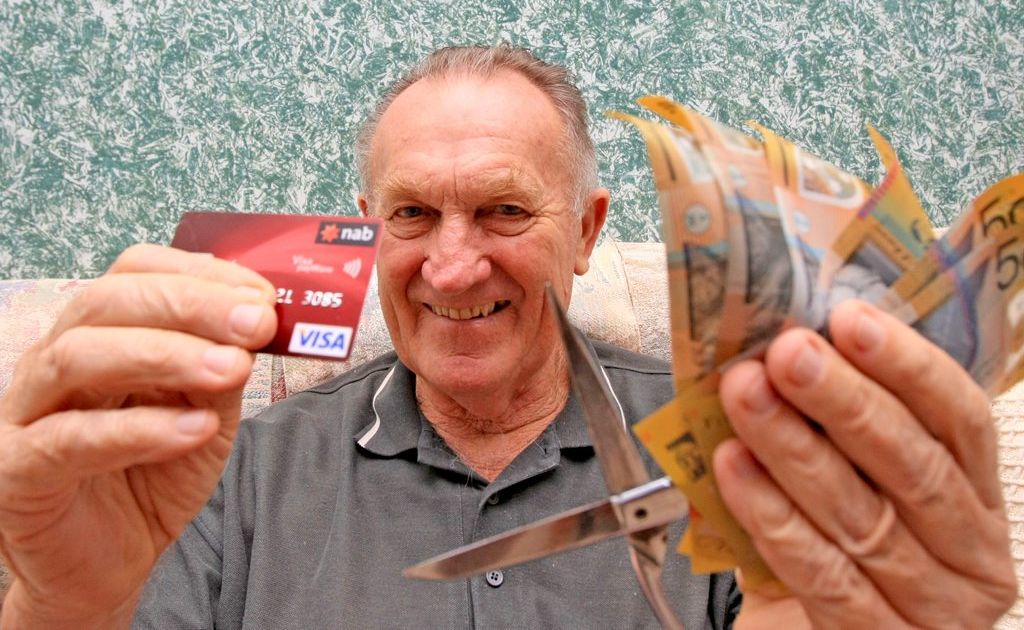 Accountant Brian Davis says credit cards a not a good idea. Photo Blainey Woodham / Daily News Accountant Brian Davis says credit cards a not a good idea. Photo Blainey Woodham / Daily News