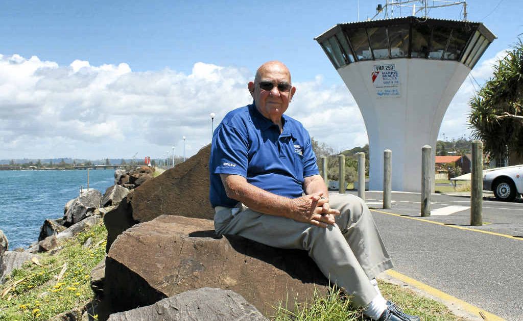 WATCH IS OVER: Ballina Marine Rescue volunteer Kevin Thompson has finished tower duties after 23 years. WATCH IS OVER: Ballina Marine Rescue volunteer Kevin Thompson has finished tower duties after 23 years.