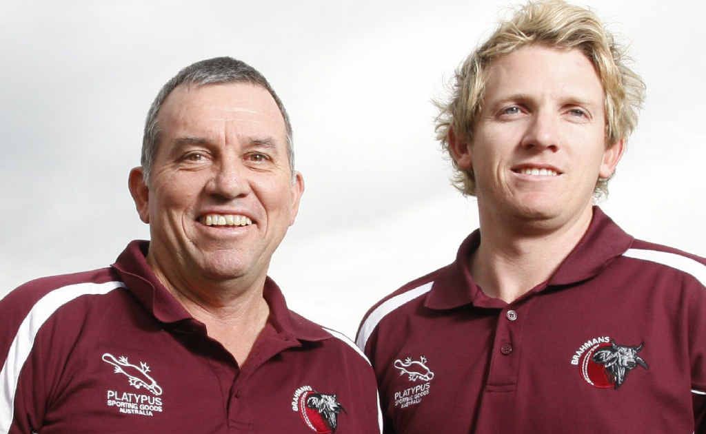 EXPERIENCE COUNTS: Len Martin and Ben O’Connell. EXPERIENCE COUNTS: Len Martin and Ben O’Connell.