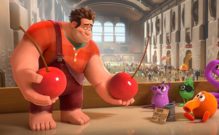 FUN MOVIE: A scene from the movie Wreck-It Ralph. FUN MOVIE: A scene from the movie Wreck-It Ralph.