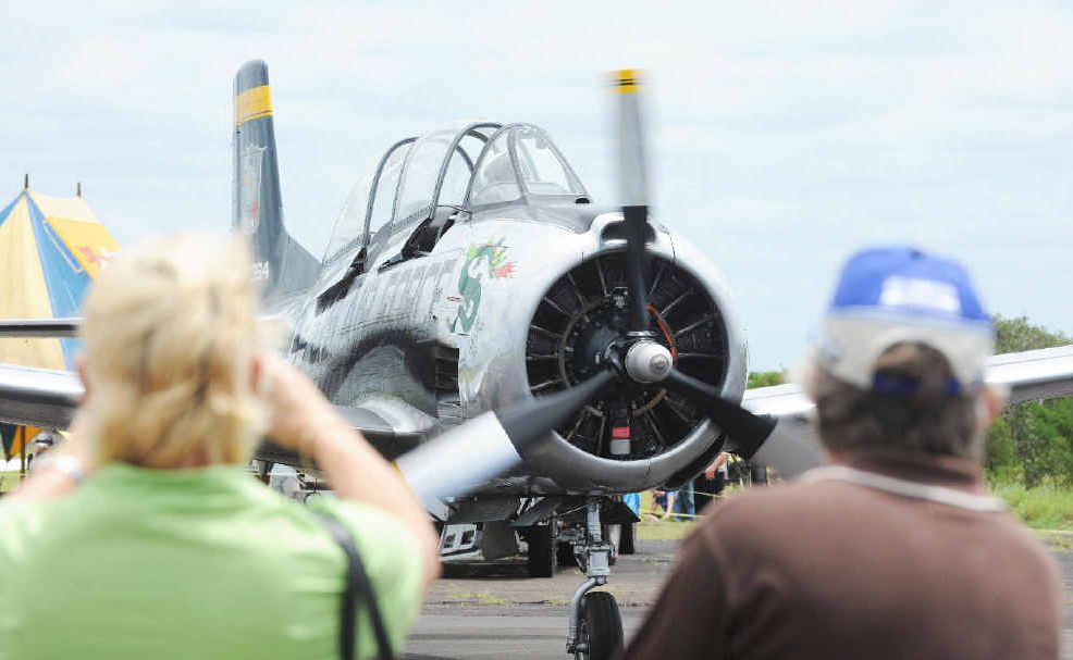 Scene at a previous Evans Head Fly- in. photo David Nielsen Scene at a previous Evans Head Fly- in. photo David Nielsen