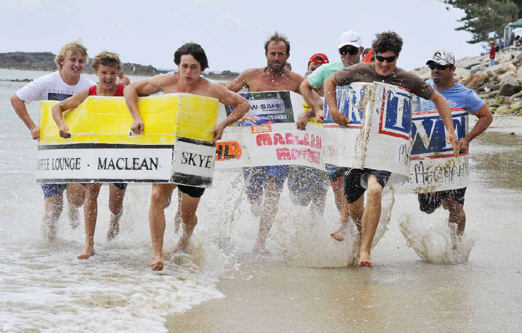 Contestants competing in the annual Maclean Lions Brooms Head Sports Day. Photo: Debrah Novak Contestants competing in the annual Maclean Lions Brooms Head Sports Day. Photo: Debrah Novak