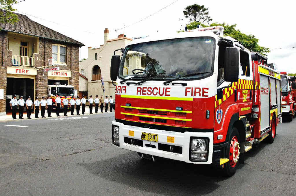 TRIBUTE: The Lismore Fire Brigade held a guard of honour at the funeral of Thomas Desmond Fairfull (pictured below), who passed away from prostate cancer. TRIBUTE: The Lismore Fire Brigade held a guard of honour at the funeral of Thomas Desmond Fairfull (pictured below), who passed away from prostate cancer.