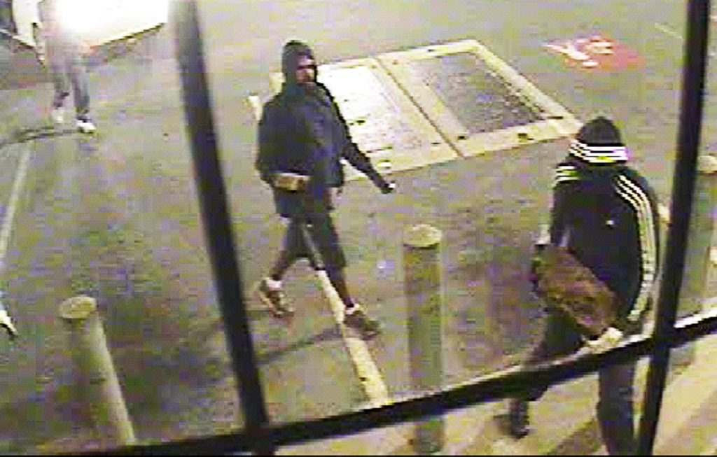 CCTV footage of attempted robbers in Fernvale. CCTV footage of attempted robbers in Fernvale.