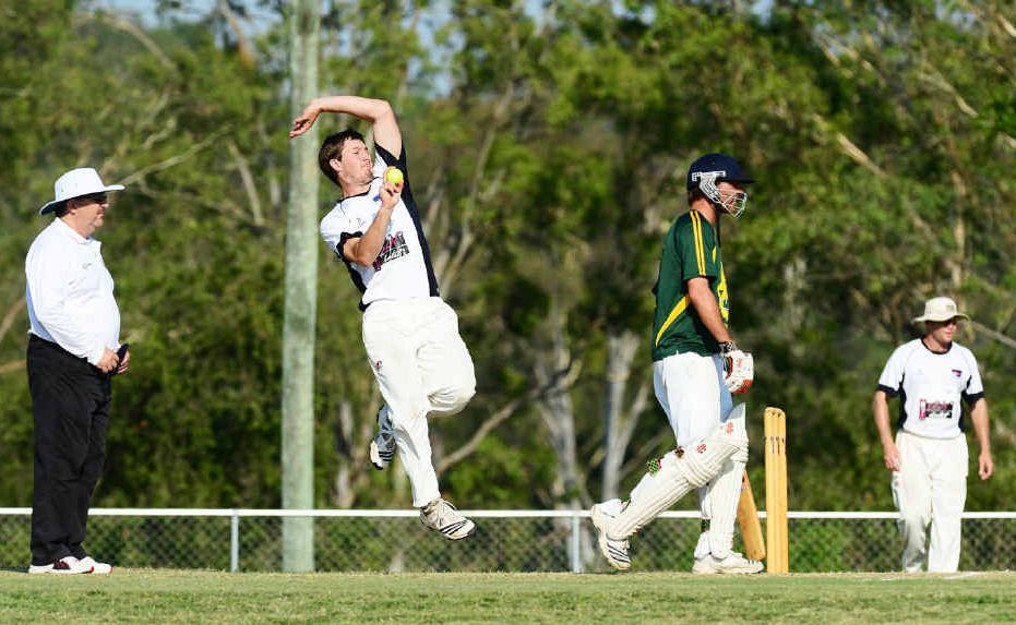 RISING FAST: Laidley fast bowler Michael Topp has veteran teammate Michael Sippel convinced he is destined for big things. RISING FAST: Laidley fast bowler Michael Topp has veteran teammate Michael Sippel convinced he is destined for big things.