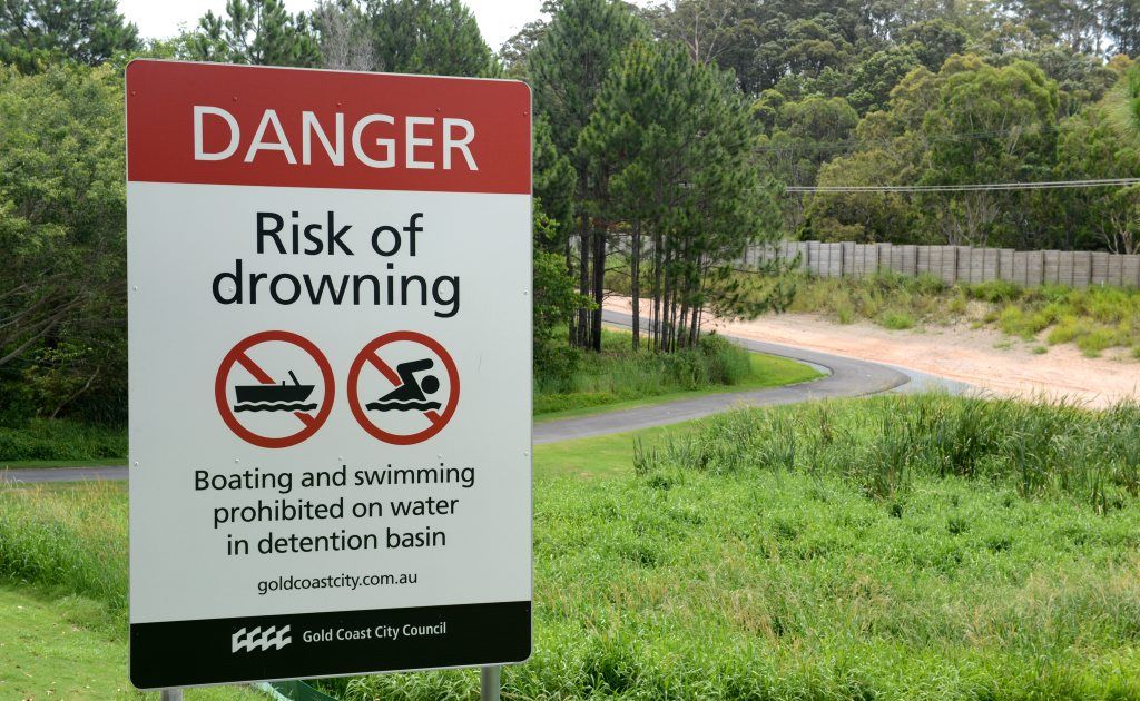 Park sign in Tugun. Photo: John Gass / Daily News Park sign in Tugun. Photo: John Gass / Daily News