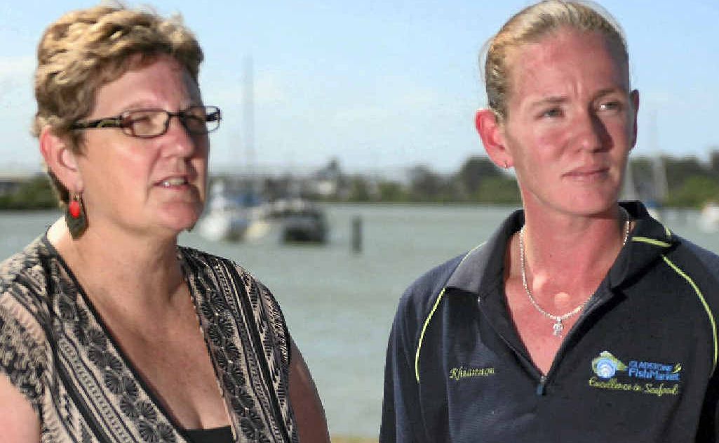 WANT ANSWERS: Toni Seeney and Rhiannon Cherry are trustees of the Gladstone Fishing Research Fund. WANT ANSWERS: Toni Seeney and Rhiannon Cherry are trustees of the Gladstone Fishing Research Fund.