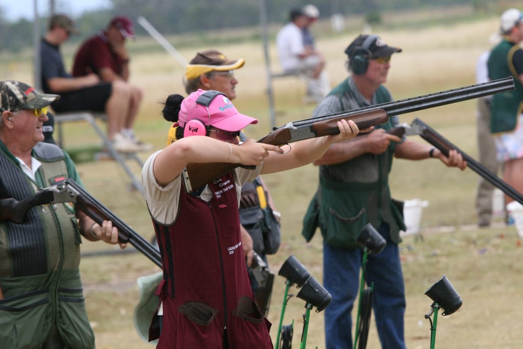 SHARP SHOOTER: Kingaroy Clay Target Club's and junior Queensland representative Erin Stewart takes aim during the club's first shoot of the year. Photo: Aiden Burgess / South Burnett Times SHARP SHOOTER: Kingaroy Clay Target Club's and junior Queensland representative Erin Stewart takes aim during the club's first shoot of the year. Photo: Aiden Burgess / South Burnett Times