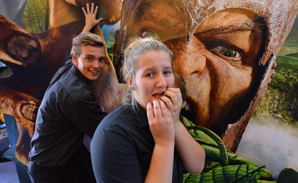 COMING SOON: Reading Cinemas Courtney Bond and Doug Brown are gearing up for the movie Jack the Giant Slayer. COMING SOON: Reading Cinemas Courtney Bond and Doug Brown are gearing up for the movie Jack the Giant Slayer.