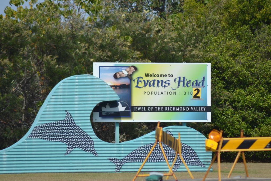 POPULATION INCREASE: Ok, 'fess up. Who has recently had twins or just moved to the area? This was spotted by the Rivertown Times at the entrance to Evans Head from Woodburn Road. Photo Samantha Elley / Rivertown Times POPULATION INCREASE: Ok, 'fess up. Who has recently had twins or just moved to the area? This was spotted by the Rivertown Times at the entrance to Evans Head from Woodburn Road. Photo Samantha Elley / Rivertown Times