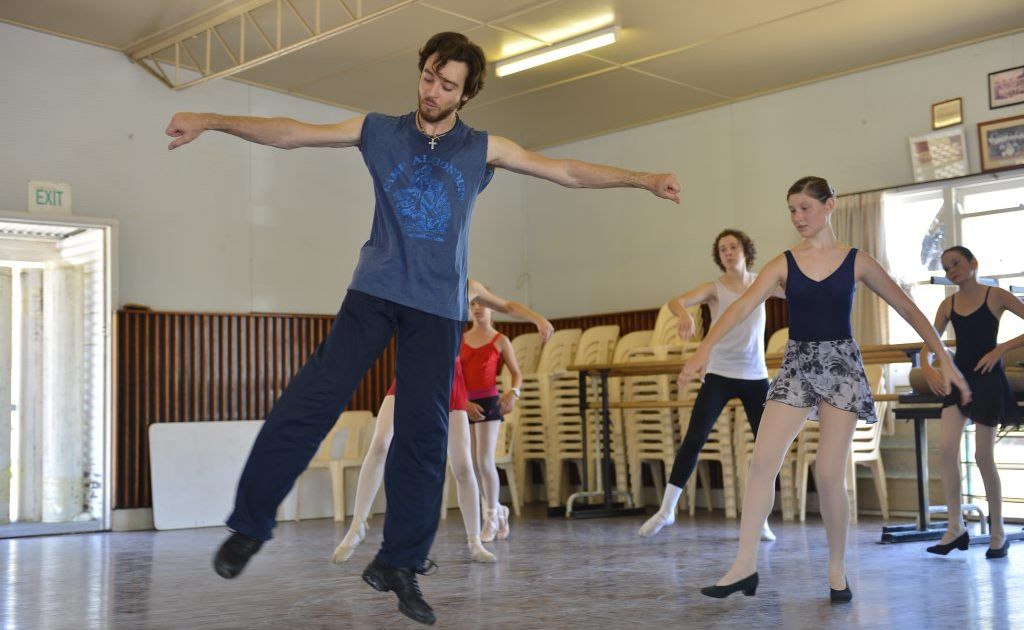 Daniel Gaudiello, principal dancer for the Australian Ballet Company conducted auditions for the Young Dancers Company of CQ. Daniel Gaudiello, principal dancer for the Australian Ballet Company conducted auditions for the Young Dancers Company of CQ.