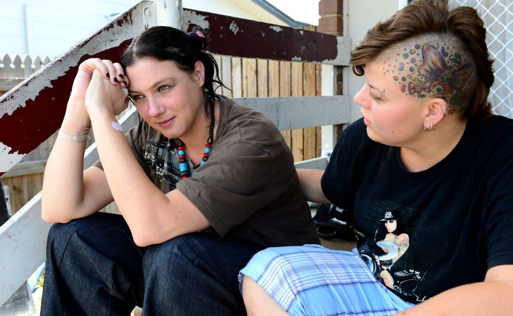 Tamara Frankel and Katrina Watson are thankful for community support after losing everything in a house fire, but are still looking for somewhere to live. Tamara Frankel and Katrina Watson are thankful for community support after losing everything in a house fire, but are still looking for somewhere to live.