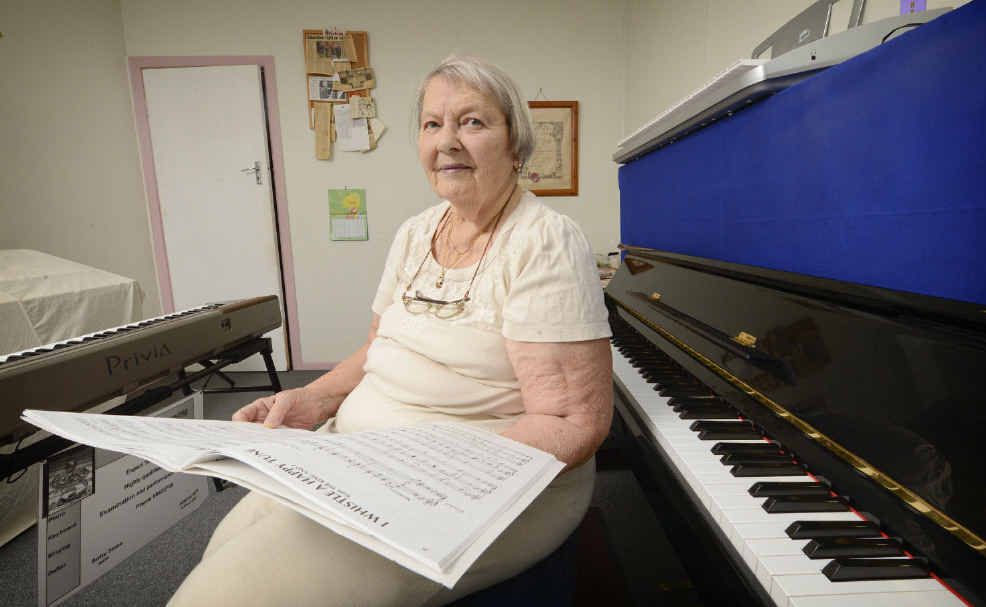 RUNNING ON EMPTY: Betty Stone, 86, is seeking sponsors for the Combined Churches Magpie indigenous music program. RUNNING ON EMPTY: Betty Stone, 86, is seeking sponsors for the Combined Churches Magpie indigenous music program.