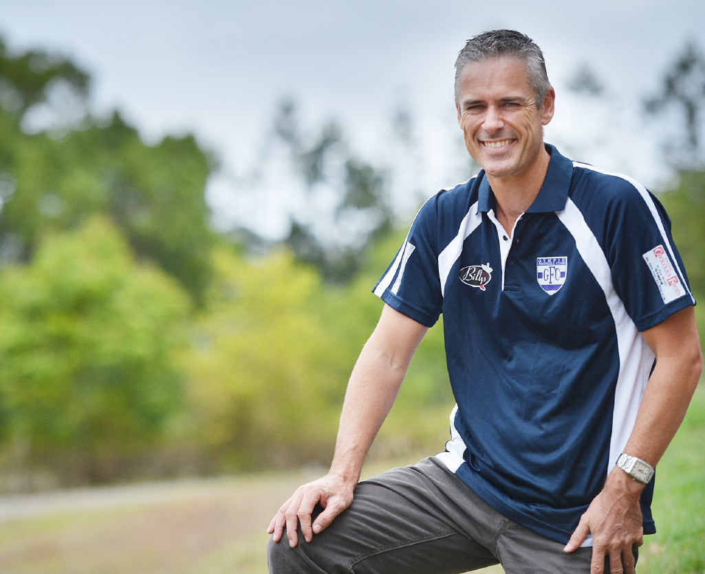 New vice-presdient of the Gympie Cats, Brett Hall. New vice-presdient of the Gympie Cats, Brett Hall.