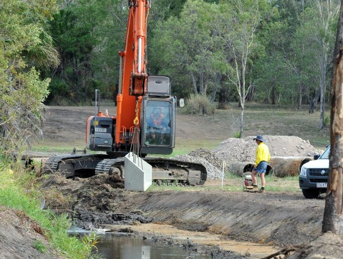 WORK BEGINS: Bundaberg Regional Council is committed to cleaning up the lagoon and the creeks connected to it. Photo: Max Fleet / NewsMail WORK BEGINS: Bundaberg Regional Council is committed to cleaning up the lagoon and the creeks connected to it. Photo: Max Fleet / NewsMail