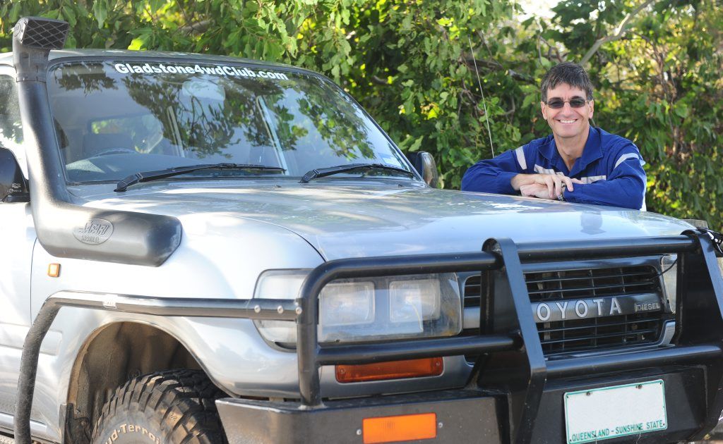 Martin Thomas has organised the Boyne Beach scrub project with the Gladstone 4WD Club. Martin Thomas has organised the Boyne Beach scrub project with the Gladstone 4WD Club.