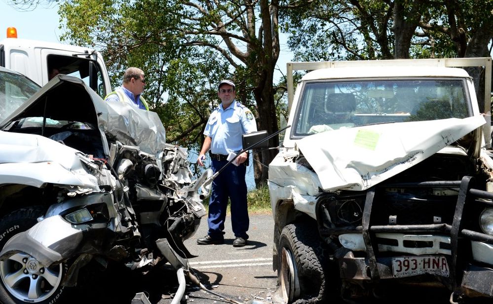Car crash in Tumbulgum. Car crash in Tumbulgum.