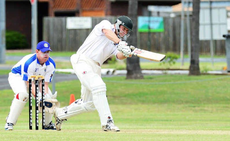 COPYBOOK: Laidley batsman Michael Sippel drives for four in a recent match against Brothers. COPYBOOK: Laidley batsman Michael Sippel drives for four in a recent match against Brothers.