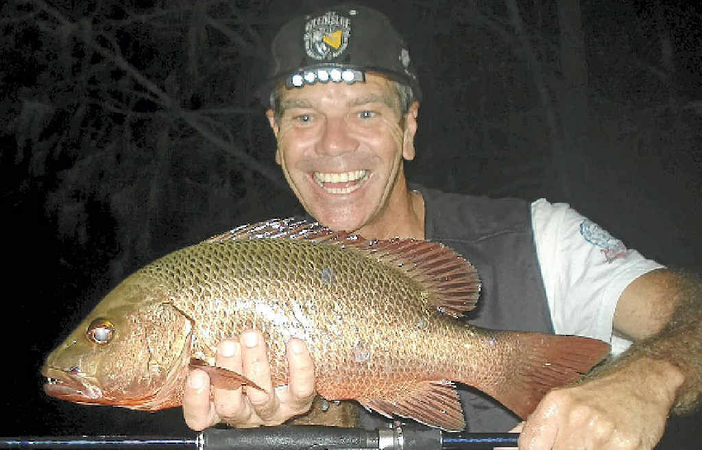 NICE JACK: Cameron Wadeson’s 47cm mangrove jack is Davo’s Fish of the Week. NICE JACK: Cameron Wadeson’s 47cm mangrove jack is Davo’s Fish of the Week.