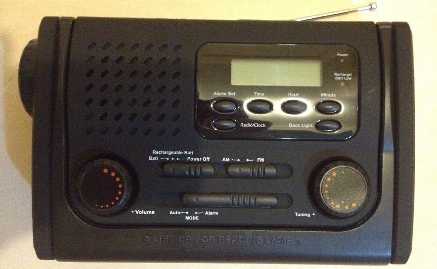 Be sure to pack a battery-powered radio. Be sure to pack a battery-powered radio.