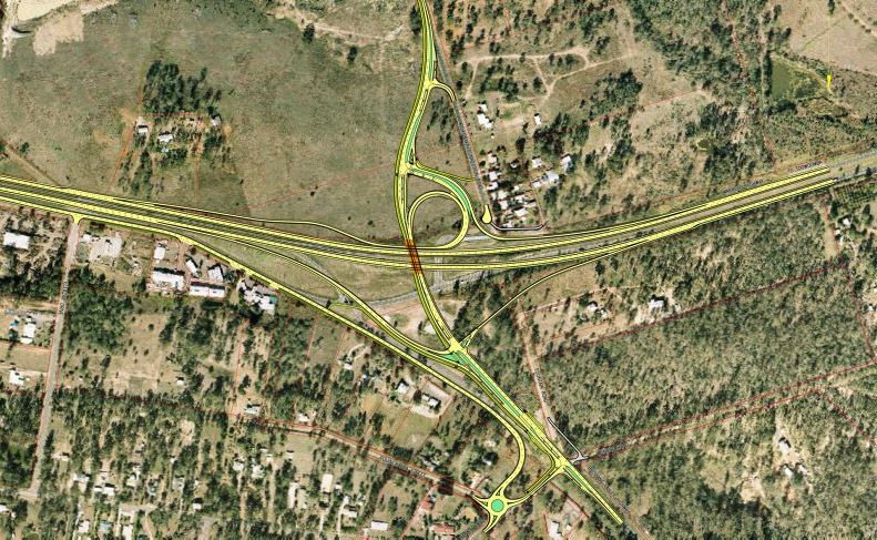 The Blacksoil interchange The Blacksoil interchange