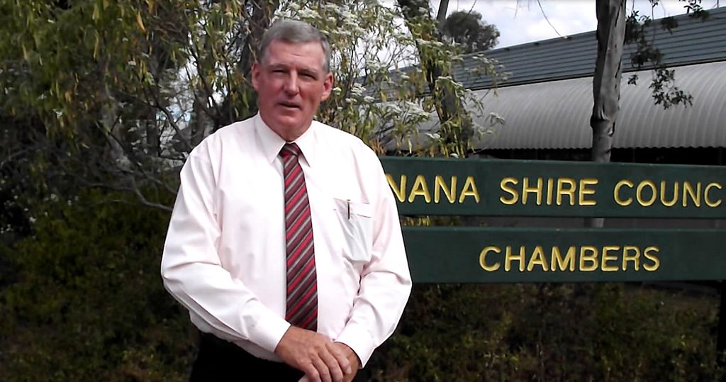 FINGERS CROSSED: Banana Shire Mayor Ron Carige hopes both projects shortlisted for the Royalties for the Region program receive the vital funding. FINGERS CROSSED: Banana Shire Mayor Ron Carige hopes both projects shortlisted for the Royalties for the Region program receive the vital funding.