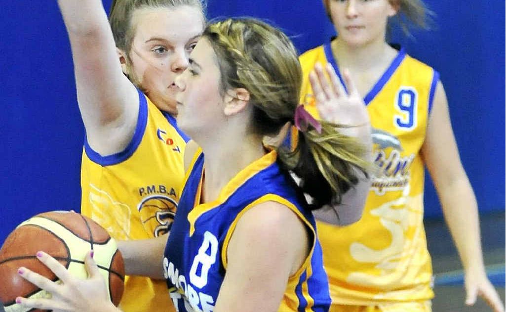 MOVING UP: Talented Katie Bugden in action for the Lismore Storm side. The talented 15-year-old is now one step away from playing at this year’s national titles for the NSW under-18s. MOVING UP: Talented Katie Bugden in action for the Lismore Storm side. The talented 15-year-old is now one step away from playing at this year’s national titles for the NSW under-18s.