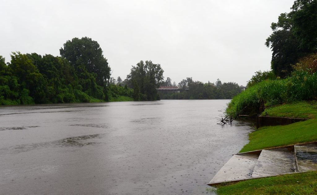 The Wilsons River in Lismore yesterday. Photo Patrick Gorbunovs / The Northern Star The Wilsons River in Lismore yesterday. Photo Patrick Gorbunovs / The Northern Star