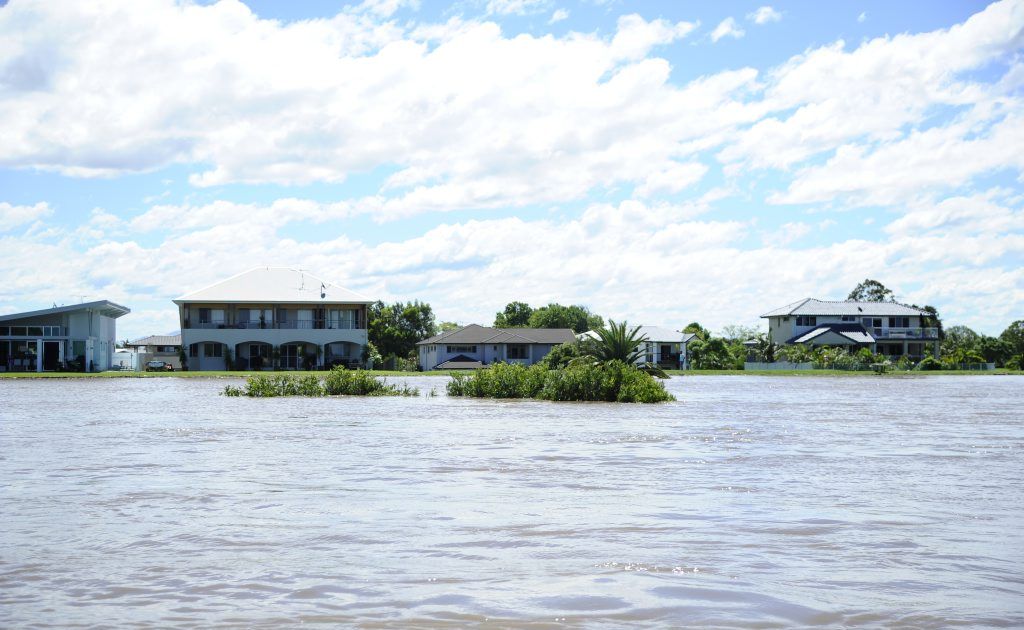 Houses along the riverbank of the Clarence River in Grafton. Photo: JoJo Newby / The Daily Examiner Houses along the riverbank of the Clarence River in Grafton. Photo: JoJo Newby / The Daily Examiner