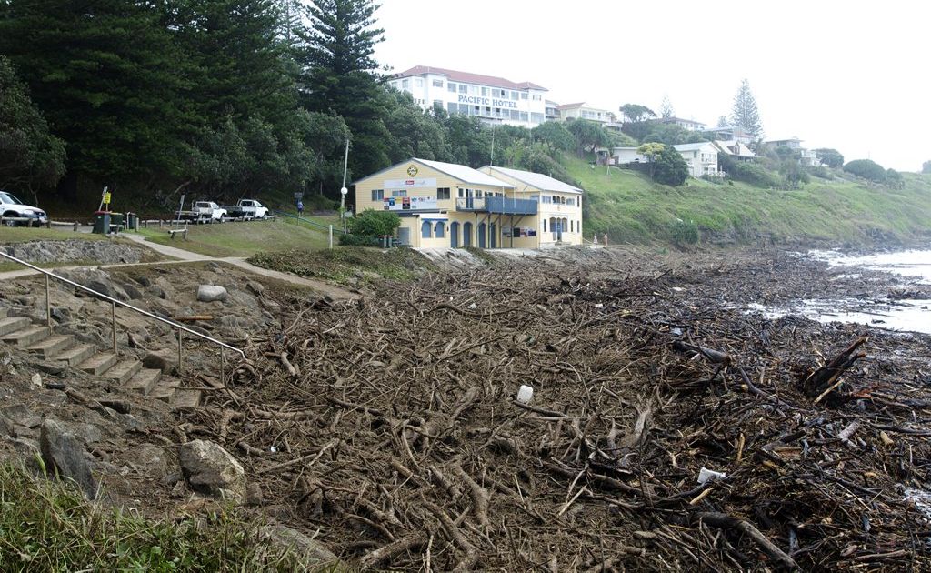 The Yamba Surf Club with debris in front of it on Wednesday. Photo: Lousie Gumb / The Daily Examiner The Yamba Surf Club with debris in front of it on Wednesday. Photo: Lousie Gumb / The Daily Examiner